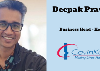 Deepak Praveen to Lead Homecare Division at CavinKare
