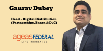 Gaurav Dubey joins Ageas Federal Life Insurance as Head – Digital Distribution (Partnerships, Banca & D2C)