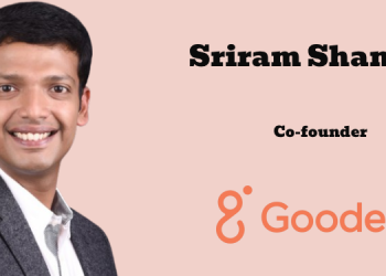 Goodera promotes Sriram Shankar to Co-founder