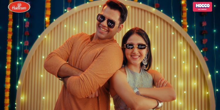 Hocco, Haldiram's partner for a new product blending mithai and ice cream to celebrate the festive season