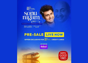 NDTV Good Times Brings Sonu Nigam Live on Dal Lake — A Historic Tribute to Mohammed Rafi