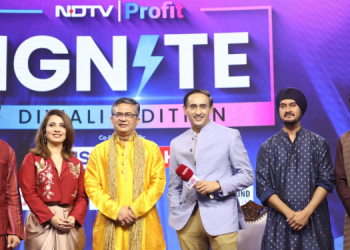 NDTV Profit IGNITE Debuts with a Defining Dialogue for Samvat 2082