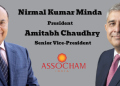 Nirmal Kumar Minda appointed ASSOCHAM President; Amitabh Chaudhry joins as Senior Vice-President
