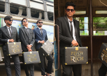 Pitch To Get Rich’s “Men in Black” campaign grabs attention across Indian cities ahead of JioHotstar launch