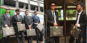 Pitch To Get Rich’s “Men in Black” campaign grabs attention across Indian cities ahead of JioHotstar launch