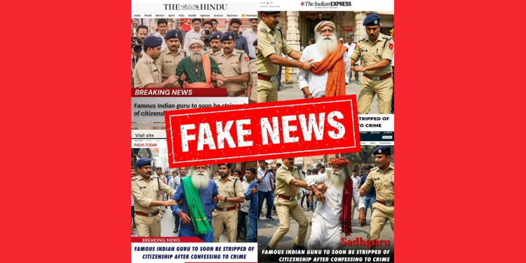 Court orders Google to use its technology against fake ads claiming Sadhguru’s arrest