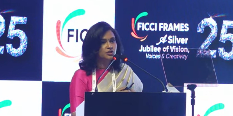 India’s Digital Inflection Point: Sandhya Devanadhan Maps Growth and Opportunity at FICCI FRAMES 2025