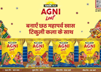 Tata Tea Agni Leaf celebrates Chhath Puja with limited-edition tikuli art packs and festive TVC