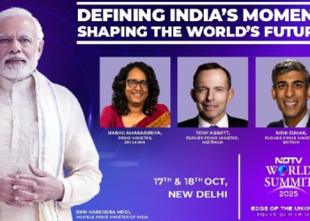 Two Serving Prime Ministers and Two Former Prime Ministers to Headline the NDTV World Summit 2025: PM Narendra Modi, Sri Lankan PM Harini Amarasuriya, Rishi Sunak, and Tony Abbott to attend