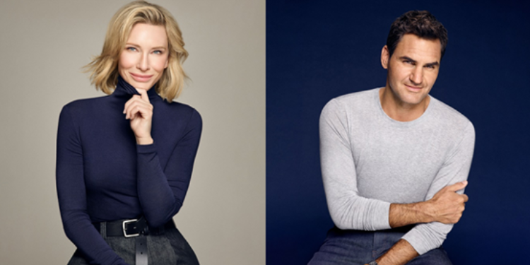 UNIQLO releases new HEATTECH campaign featuring Cate Blanchett and Roger Federer