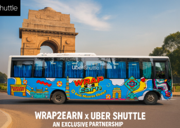 Wrap2Earn partners with Uber Shuttle to transform Urban Transit Advertising in India