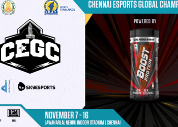 Boost partners with Chennai Esports Global Championship to fuel gamer endurance and performance
