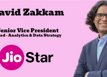 David Zakkam joins JioStar as Senior Vice President and Head of Analytics & Data Strategy