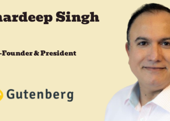 Gutenberg elevates Amardeep Singh to Co-Founder and President