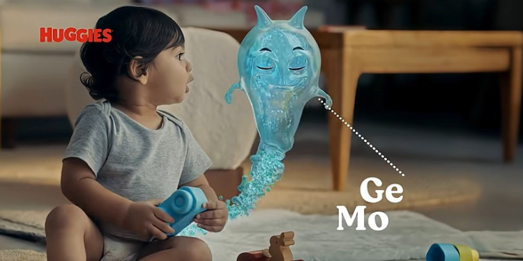 Huggies India launches ‘Geelu Monster’ campaign to make invisible wetness problem visible for moms