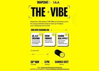 IAA and Snapchat India present ‘THE VIBE’: Immersive AR- led experience for next-gen creatives