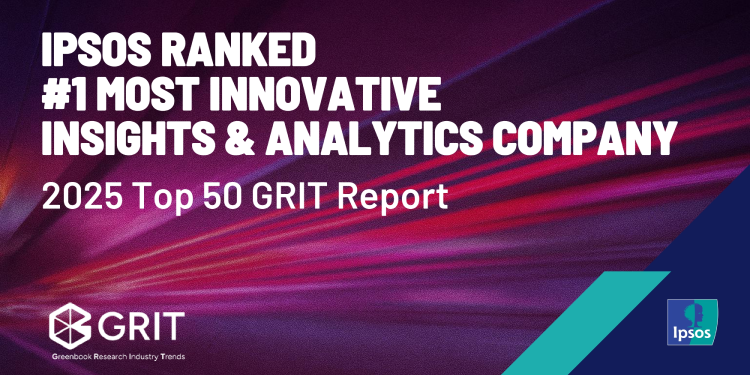 Ipsos retains No. 1 position as most innovative Insights & Analytics Company in 2025 GRIT Top 50 Suppliers list
