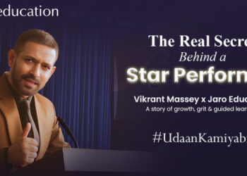Jaro Education unveils new ad film with Vikrant Massey to inspire lifelong learning among india’s youth