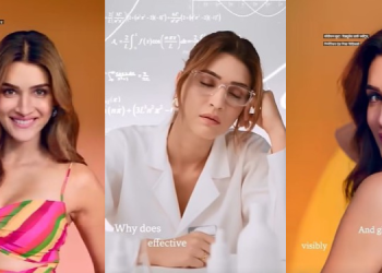 Kriti Sanon leads HYPHEN’s new campaign celebrating effective, science-backed skincare with a fun twist
