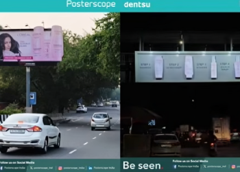 L’Oréal Paris’ OOH campaign lights up cities across India to launch the L’Oréal Paris Glycolic Gloss Range powered by Glycolic Acid