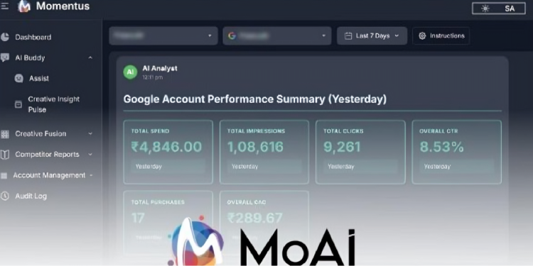Momentus Digital introduces MoAI to streamline digital marketing with AI-driven workflows