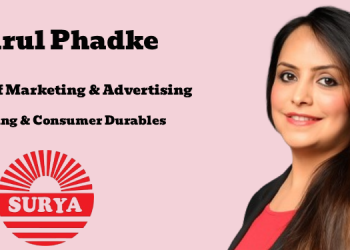 Surya Roshni promotes Parul Phadke to Head of Marketing & Advertising for Lighting & Consumer Durables