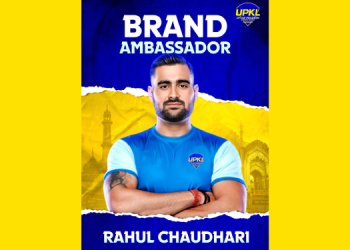Uttar Pradesh Kabaddi League retains Rahul Chaudhari as Brand Ambassador for Season 2
