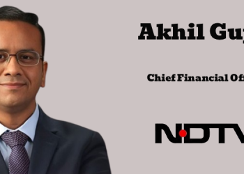Akhil Gupta joins NDTV as Chief Financial Officer