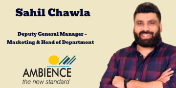 Ambience Malls promotes Sahil Chawla to Deputy General Manager – Marketing & Head of Department