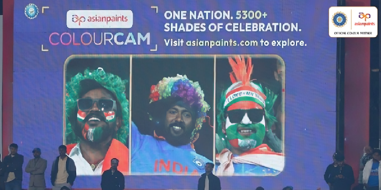 Asian Paints kicks off BCCI partnership with colourful fan experiences across stadiums and screens