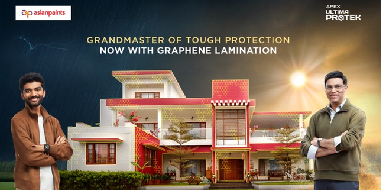 Asian Paints launches Apex Ultima Protek campaign featuring Chess Grandmasters Anand and Gukesh