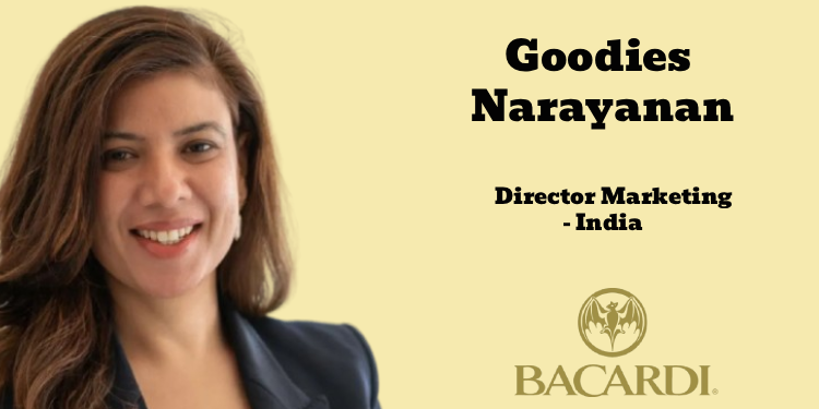 Bacardi names Goodies Narayanan as Director Marketing – India