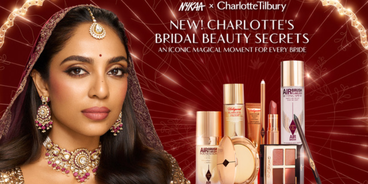 Charlotte Tilbury launches “Rulebook for Brides” campaign in India starring Sobhita Dhulipala
