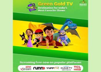 Green Gold Animation launches ‘Green Gold TV’, enters India’s FAST channel space
