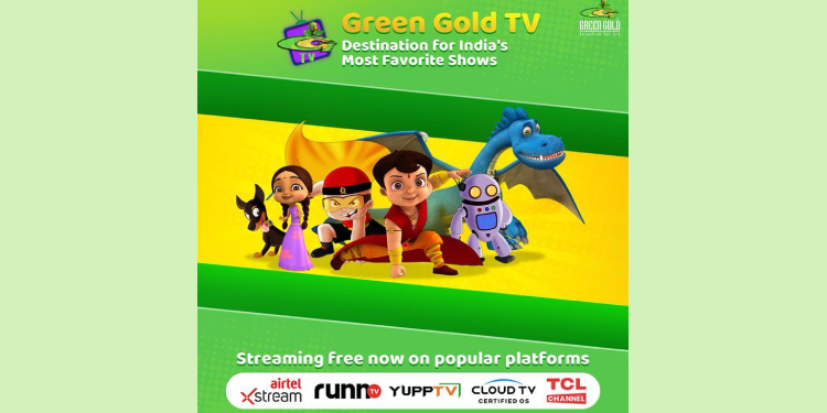 Green Gold Animation launches ‘Green Gold TV’, enters India’s FAST channel space