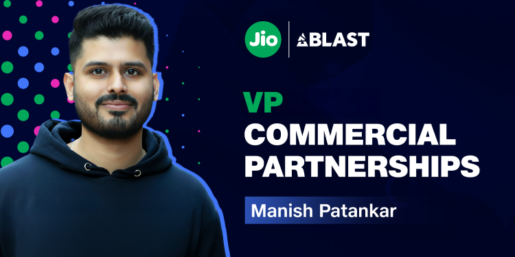 JioBLAST names Manish Patankar as VP – Commercial Partnerships