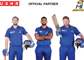 Usha International extends partnership with MI Emirates for 2026 Season