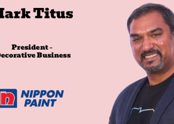 Mark Titus promoted to President – Decorative Business at Nippon Paint India