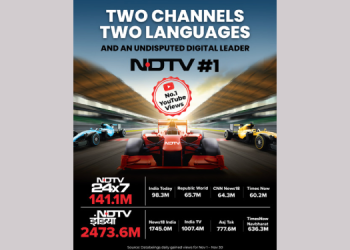 NDTV’s Digital Dominance: A Network That Leads, Defines, and Shapes the News Conversation