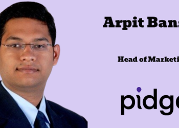 Pidge names Arpit Bansal as Head of Marketing