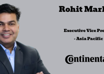 Rohit Markan named Executive Vice President Asia Pacific for Continental’s Industrial Solutions Business