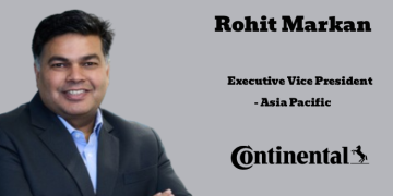 Rohit Markan named Executive Vice President Asia Pacific for Continental’s Industrial Solutions Business