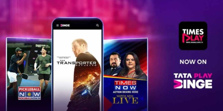 Tata Play Binge and Times Play announce strategic content partnership