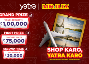 Yatra and MR. DIY roll out ‘Shop Karo, Yatra Karo’ festive campaign across 350+ stores