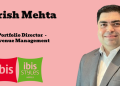 ibis and ibis Styles India appoint Arish Mehta as Portfolio Director of Revenue Management