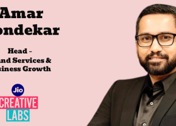 Amar Kondekar strengthens Brand Services and Business Growth at Jio Creative Labs