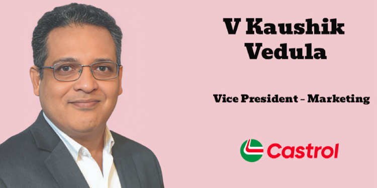 Castrol India names V Kaushik Vedula as Vice President – Marketing