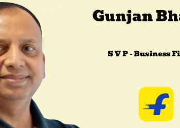 Flipkart appoints Gunjan Bhartia as Senior Vice President – Business Finance
