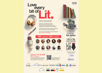 The Hindu Lit For Life 2026 set to return to Chennai on January 17–18