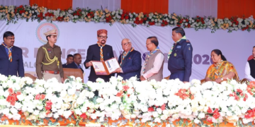Naresh Kaushal honoured with Bharat Scouts and Guides’ highest ‘Silver Elephant Award’